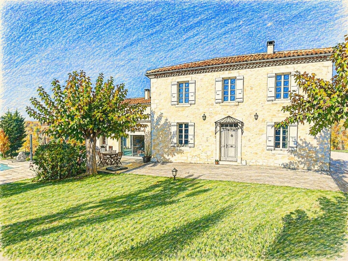 Propriété d&rsquo;exception au coeur du Gers